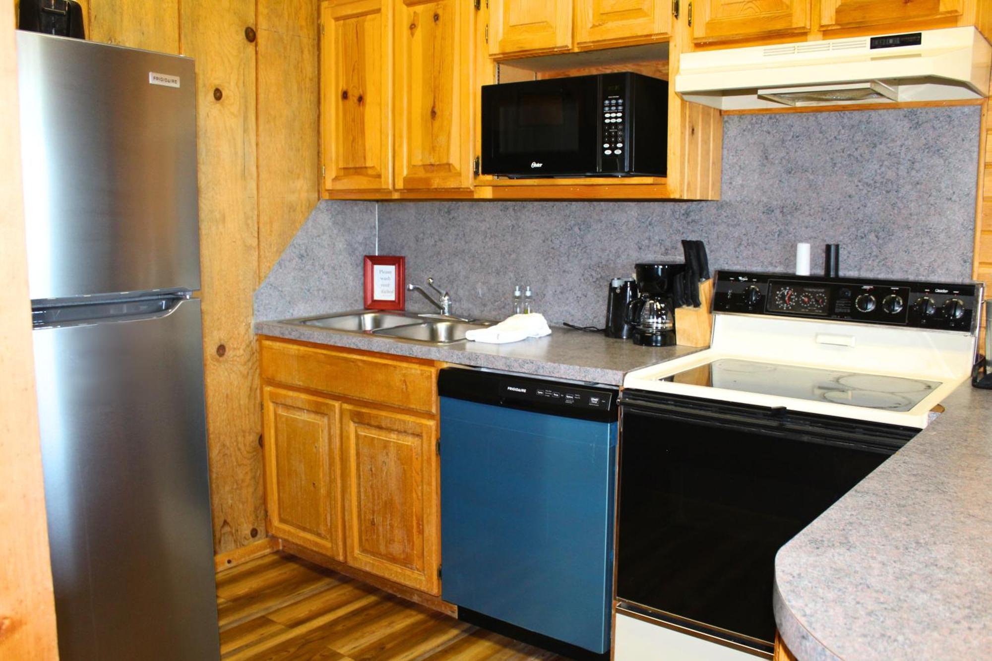 River Lodge Island Park Habitación foto