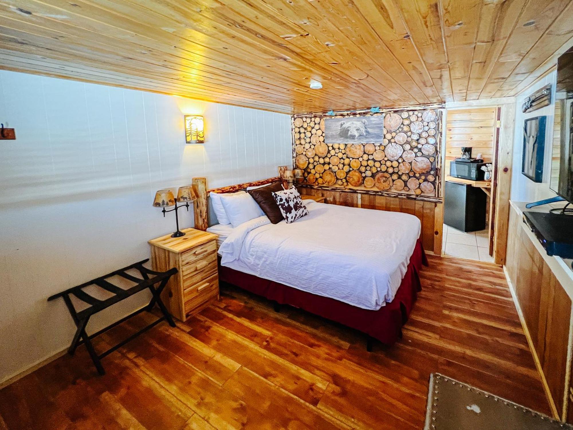 River Lodge Island Park Habitación foto